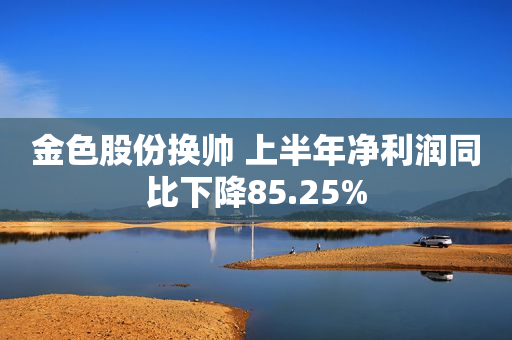 金色股份换帅 上半年净利润同比下降85.25%