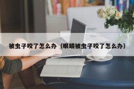 被虫子咬了怎么办（眼睛被虫子咬了怎么办）