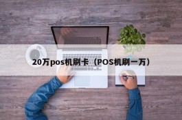 20万pos机刷卡（POS机刷一万）