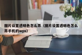 图片设置透明色怎么弄（图片设置透明色怎么弄手机的wps）