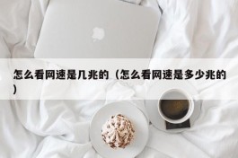 怎么看网速是几兆的（怎么看网速是多少兆的）