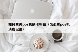 如何查询pos机刷卡明细（怎么查pos机消费记录）