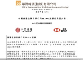 华润酒局再添一员 啤白配的天花板来了？