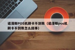 诺漫斯POS机刷卡不到账（诺漫斯pos机刷卡不到账怎么回事）