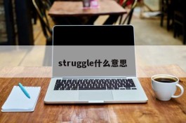 struggle什么意思