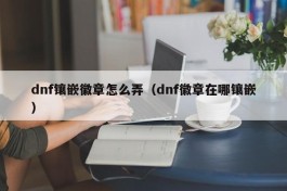 dnf镶嵌徽章怎么弄（dnf徽章在哪镶嵌）