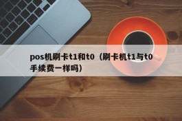 pos机刷卡t1和t0（刷卡机t1与t0手续费一样吗）