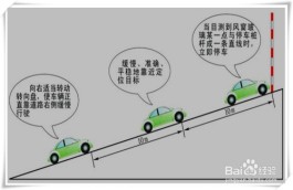上坡定点停车技巧(上坡定点停车技巧和方法)