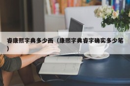睿康熙字典多少画（康熙字典睿字确实多少笔）