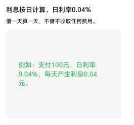 微信分付借钱利息高吗(微信分付利息低吗)