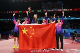 赢了！3-0横扫日本女团，中国女团全胜夺冠！男团也险胜日本，晋级决赛