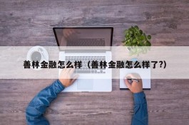 善林金融怎么样（善林金融怎么样了?）