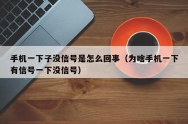 手机一下子没信号是怎么回事（为啥手机一下有信号一下没信号）