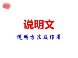 说明方法有哪几种(什么叫说明方法有哪几种)