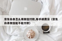 京东白条怎么用微信付款,有手续费没（京东白条微信能不能付款）