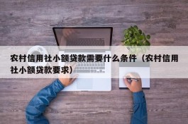 农村信用社小额贷款需要什么条件（农村信用社小额贷款要求）