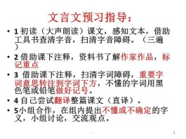学习文言文的方法(小学学好文言文的四种方法)