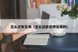 怎么还款花呗（怎么还款花呗信用购）