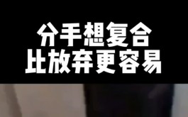 分手复合技巧(分手复合技巧有哪些)