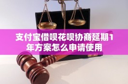 支付宝花呗如何沟通协商(支付宝花呗如何沟通协商还款)