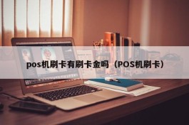 pos机刷卡有刷卡金吗（POS机刷卡）