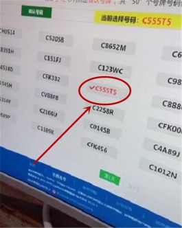 选车牌号技巧(网上选车牌号技巧)