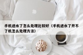 手机进水了怎么处理比较好（手机进水了开不了机怎么处理方法）