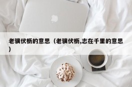 老骥伏枥的意思（老骥伏枥,志在千里的意思）