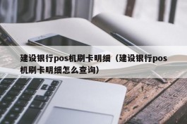 建设银行pos机刷卡明细（建设银行pos机刷卡明细怎么查询）