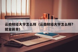 云南财经大学怎么样（云南财经大学怎么样?就业前景）