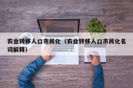 农业转移人口市民化（农业转移人口市民化名词解释）