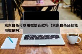 京东白条可以用微信还款吗（京东白条还款能用微信吗）