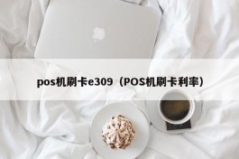 pos机刷卡e309（POS机刷卡利率）