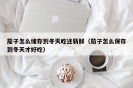 茄子怎么储存到冬天吃还新鲜（茄子怎么保存到冬天才好吃）