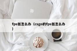 fps低怎么办（csgo的fps低怎么办）