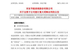 又签近500亿订单！300亿市值A股公司，今年签5份重磅采购合同，公告金额2272亿元！
