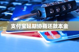 支付宝逾期怎么延期还款(支付宝逾期延期还款怎么弄)