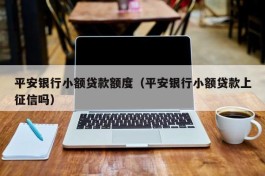 平安银行小额贷款额度（平安银行小额贷款上征信吗）