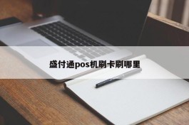 盛付通pos机刷卡刷哪里