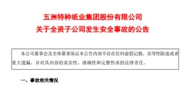 突发！A股公司又现安全事故，重要子公司被责令停产！最新回应来了！