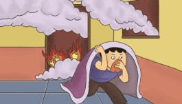 火灾逃生自救方法(火灾逃生自救方法十招)