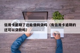 信用卡逾期了还能借网贷吗（有信用卡逾期的还可以贷款吗）