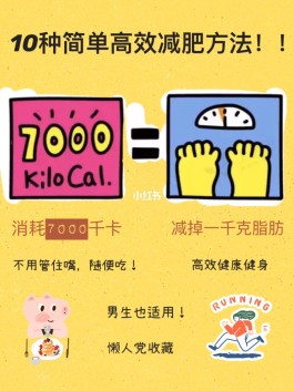 最健康的减肥方法(最有效的减肥方法)