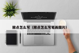 撇点怎么写（撇点怎么写笔画图片）