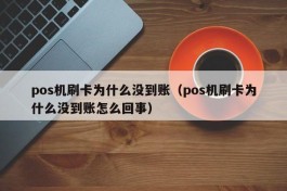 pos机刷卡为什么没到账（pos机刷卡为什么没到账怎么回事）