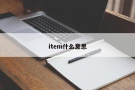 item什么意思