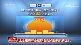 【上合组织峰会在即】GDP占全球近25%比成立初扩大13倍