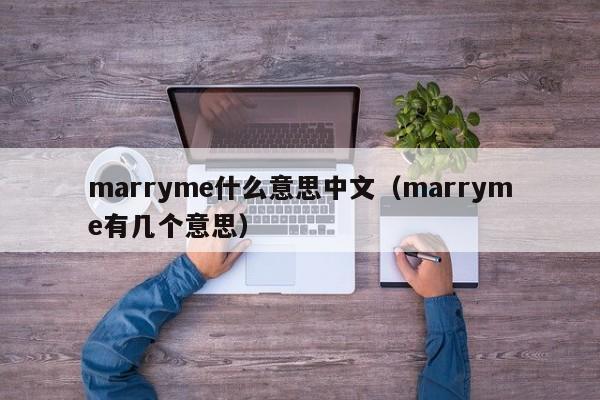 marryme什么意思中文（marryme有几个意思）