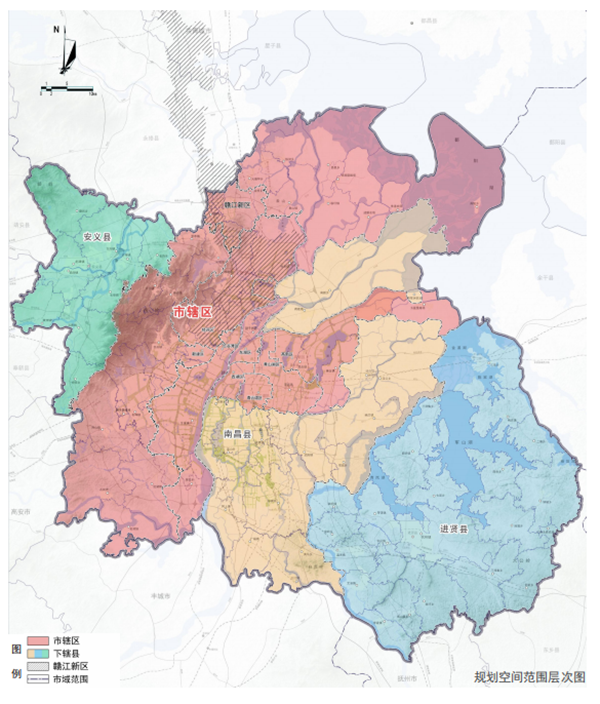 南昌公布最新城市规划：力争2035年常住人口增至800万