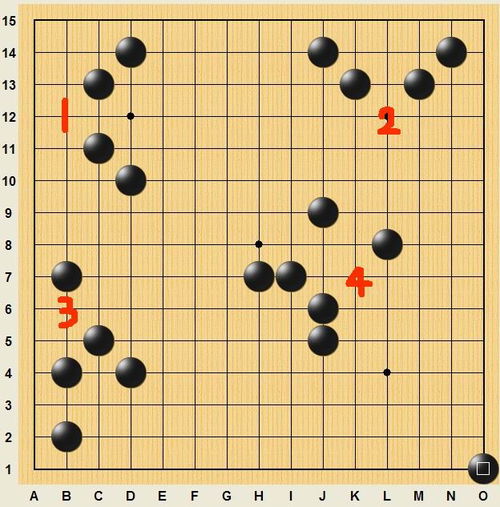 五子棋技巧图解(五子棋实用技巧)